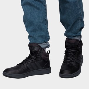 Ανδρικά Παπούτσια Μπάσκετ Adidas Hoops 3.0 MID WTR GW6421