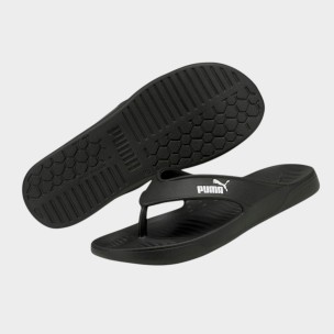 Puma Men's Aqua Flip Flop Μαύρο 375098-01