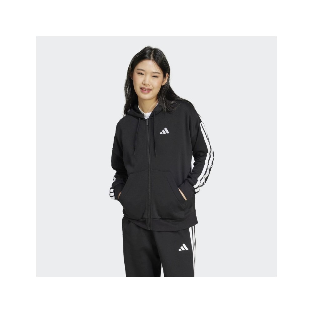 Γυναικεία Ζακέτα με κουκούλα Adidas Essentials 3-Stripes JE1283