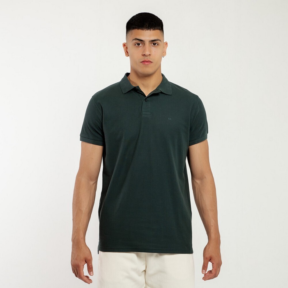 Ανδρικό Polo Be:Nation Essential Polo Piquet s/s Logo 05312508-4F (Petrol)