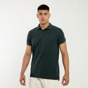 Ανδρικό Polo Be:Nation Essential Polo Piquet s/s Logo 05312508-4F (Petrol)