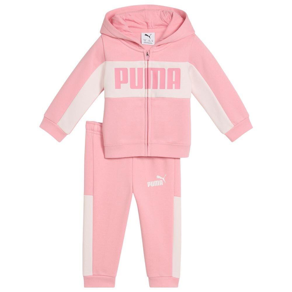 Παιδικό Σέτ Φόρμας Puma Minicats ESS Block Hooded FZ Set FL 689730-27