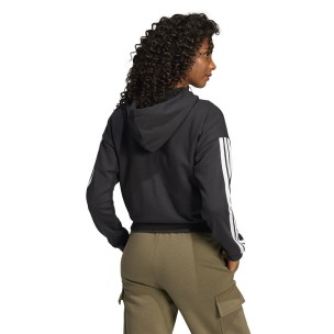 Γυναικεία Ζακέτα με κουκούλα Adidas Essentials 3-Stripes French Terry JE0052