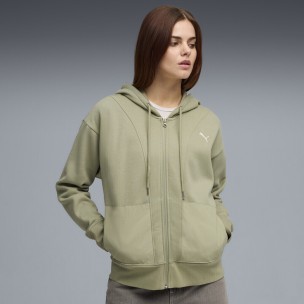 Γυναικεία Ζακέτα PUMA W HER Relaxed Full-Zip Hoodie FL 688150-82