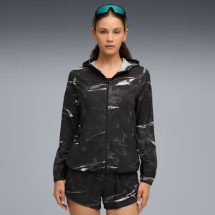Γυναικεία Ζακέτα Puma W Run Velocity Aop Woven Jacket 527600-01