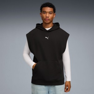 Aνδρικό Φούτερ με κουκούλα Puma M Graphic French Terry Sleeveless Hoodie 527839-01