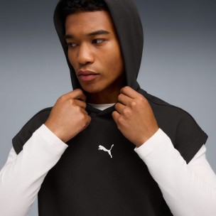 Aνδρικό Φούτερ με κουκούλα Puma M Graphic French Terry Sleeveless Hoodie 527839-01