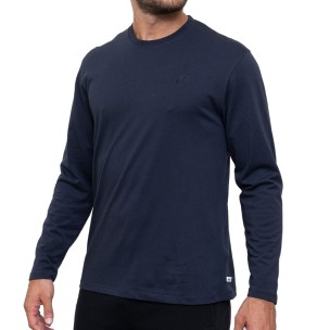 Ανδρική Αθλητική Μπλούζα Μακρυμάνικη Russell Athletic L/S Crewneck A25-002-2-190 NAVY