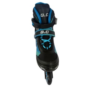 Αυξομειούμενα Πατίνια Roller GC BW 166 Μαύρο/Μπλέ (Size 39-42)