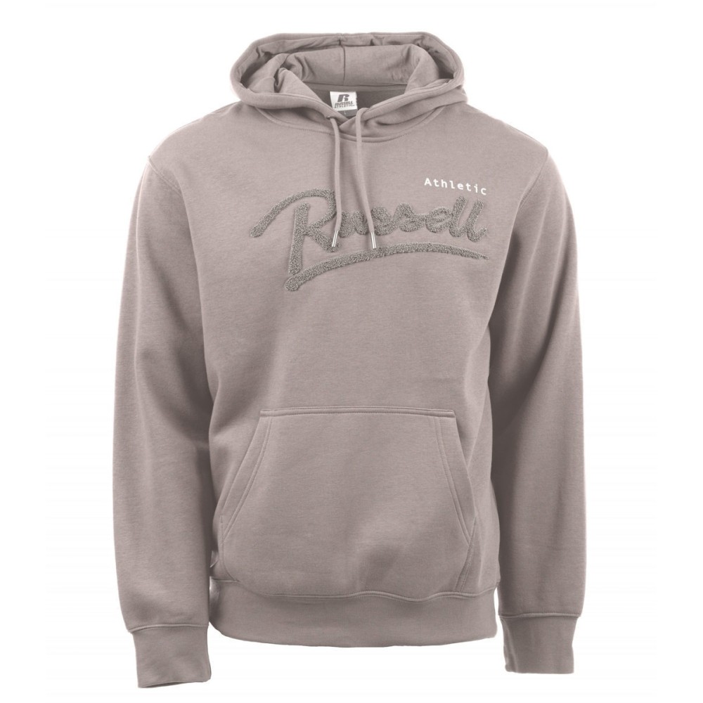 Ανδρικό φούτερ Russell Athletics Pullover Hoodie M A25-033-2-100 SILVER CONCE