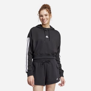 Γυναικείο Φούτερ Adidas Sportswear 3 Bar Logo Stripes Hooded JE0017