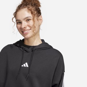 Γυναικείο Φούτερ Adidas Sportswear 3 Bar Logo Stripes Hooded JE0017