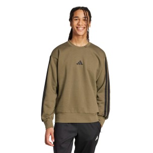 Ανδρικό Φούτερ Adidas Essentials 3-Stripes Fleece Sweatshirt KB7648