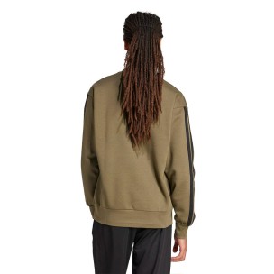 Ανδρικό Φούτερ Adidas Essentials 3-Stripes Fleece Sweatshirt KB7648