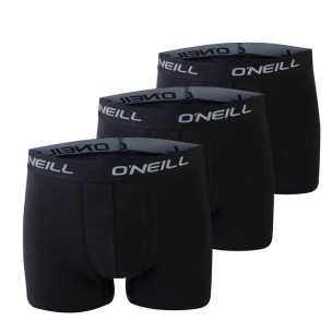 Ανδρικά Μποξεράκια Men's Black O'NEILL Boxer Shorts 3-PACK 900003-6969