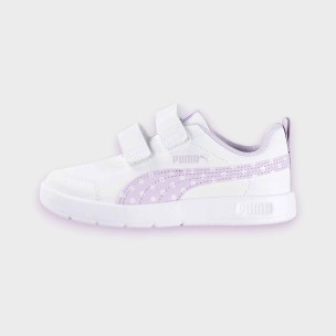 Παιδικά Αθλητικά Παπούτσια Puma Courtflex V3 Dotty V PS 398758-04