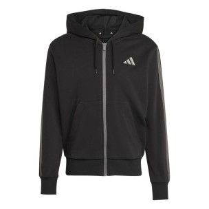 Ανδρικη Ζακετα Adidas Holiday 3-Stripes JM1695 Μαύρο