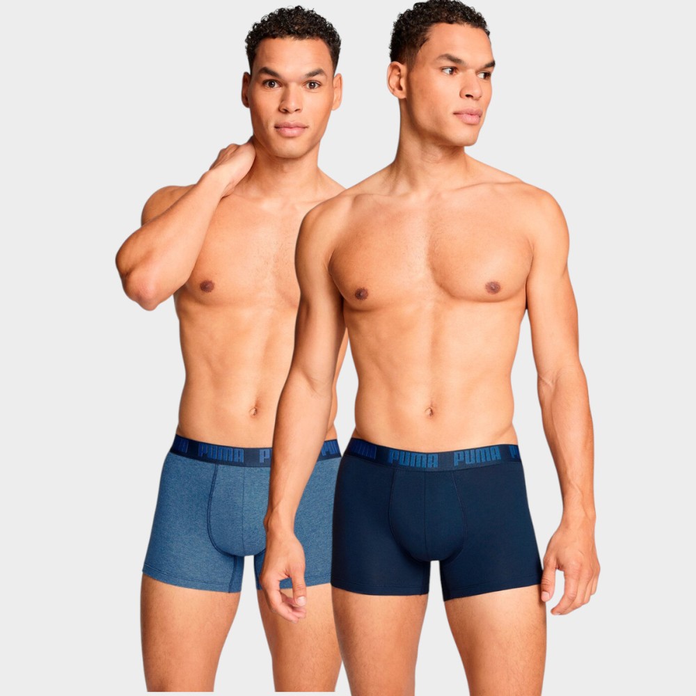 Ανδρικό Μποξεράκι Puma Men Everyday Basic Boxer 2P 701226387-007