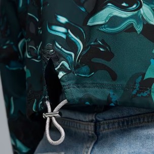 Γυναικεία Ζακέτα Puma Terrains Woven Hooded AOP 527493-75