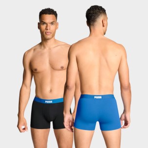 Ανδρικό Μποξεράκι Puma Men Embossed Logo Boxers 2P 701231477-001