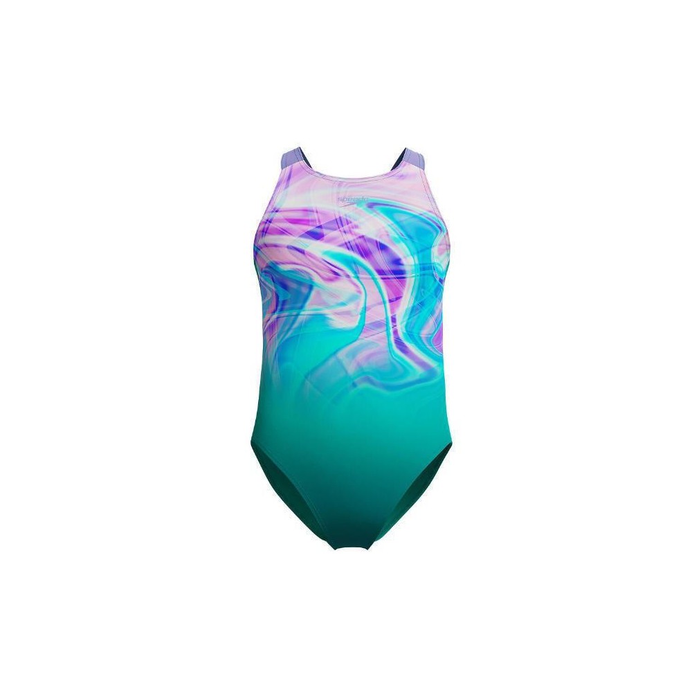 Παιδικό Μαγιό Speedo Girls Printed Pulseback Swimsuit 0031351-6569