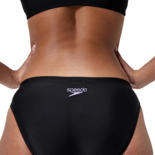 Γυναικείο μαγιό κολυμβητηρίου SPEEDO WOMENS 2 PIECE BIKINI SWIMSUIT.PLACEMENT BLACK SPORT SWIMMING COSTUME 0035461-8692