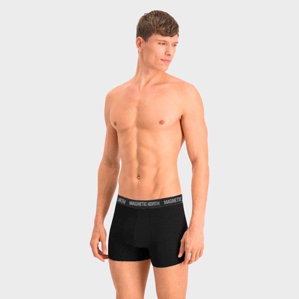 Μποξεράκι Magnetic North Boxer 2Pack (Black-Black) 50020