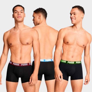Ανδρικό Μποξεράκι Puma Men Everyday Basic Boxers 3P 701234187-007
