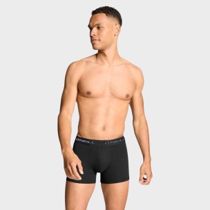 Ανδρικά Μποξεράκια Men's Black O'NEILL Boxer Shorts 3-PACK 900003-6969