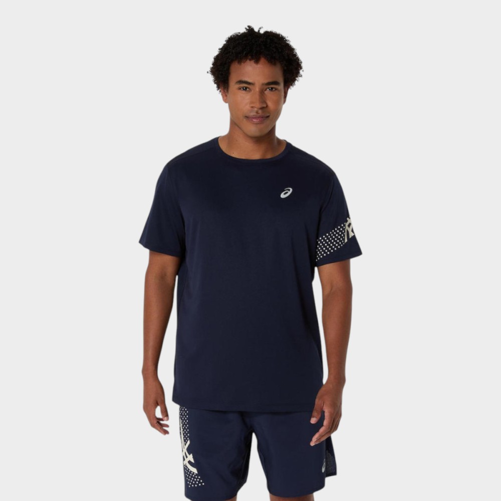 Ανδρική Μπλούζα -T-shirt Asics Icon SS Top 2011D239-400