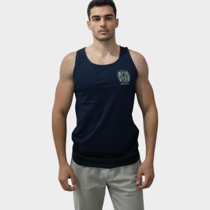 Ανδρικό T-shirt Αμάνικο Magnetic North 23015-Navy Blue