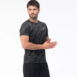 Ανδρικό T-shirt Asics Core All Over Print T-Shirt M 2011C646-020