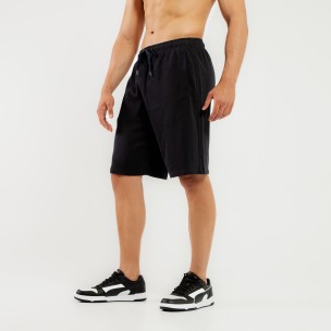 Ανδρική Βερμούδα BeNation Essentials Heavy Jersey Shorts 03312501-01 (Black)