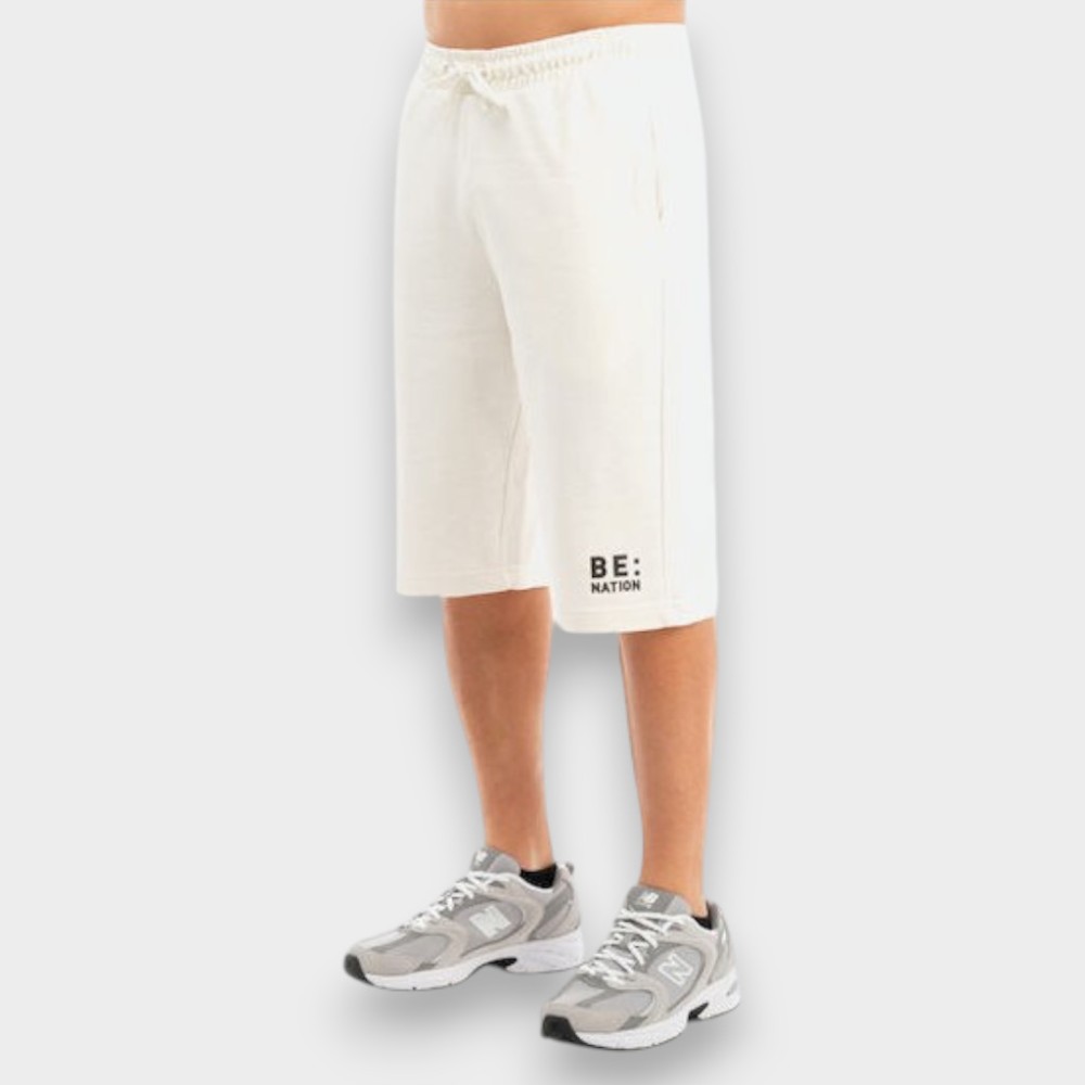 Ανδρική Βερμούδα Be Nation Men Terry Over The Knee Shorts 03312315-2A