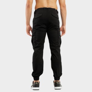 Ανδρική Βερμούδα Be:Nation Cargo Pants Elastic Hem 02312504-01 (Black)