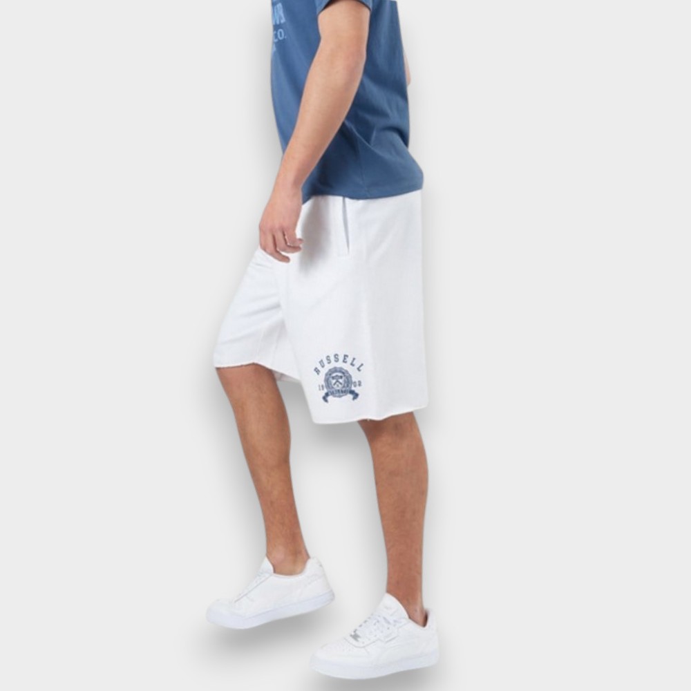 Ανδρική Βερμούδα Russell Athletic Alpha Seamless Shorts A3-060-1-001 White