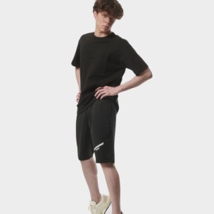 Ανδρική Βερμούδα Body Action Men's Tech Fleece Lifestyle Shorts 033423-01 Black