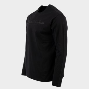 Ανδρική Αθλητική Μπλούζα Μακρυμάνικη Russell Athletics Crewneck Tee M A25-018-2-099 BLACK