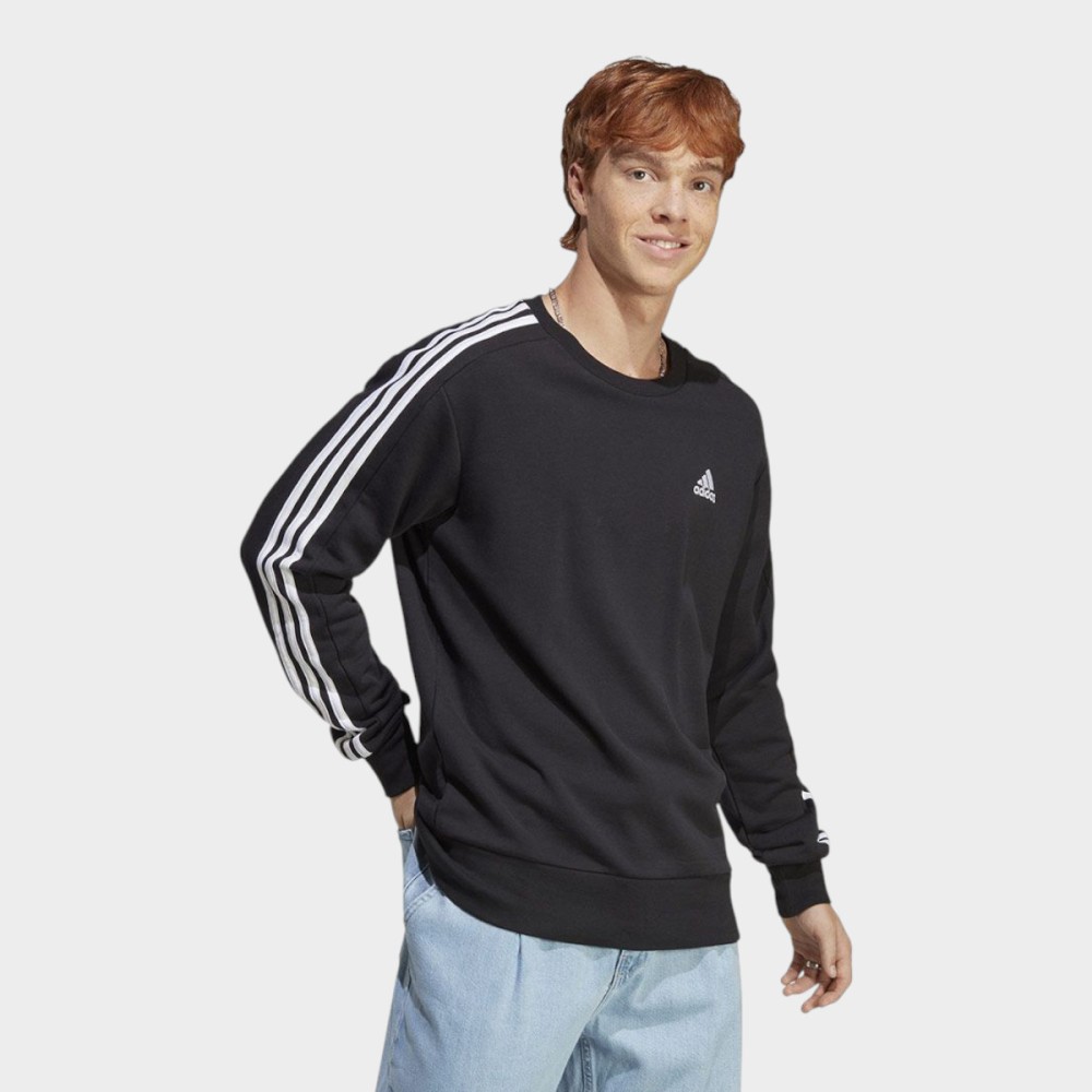 Ανδρικό φούτερ Adidas Essentials French Terry 3-Stripes IC9317