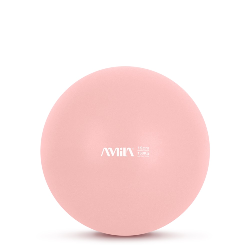 Μπάλα Pilates Amila Trinity (Bulk) 19 cm (Rose Pink) 95808