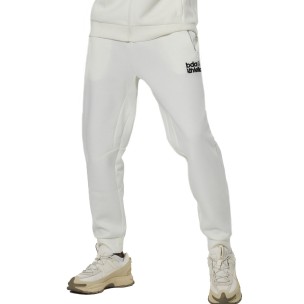 Ανδρικό Παντελόνι Φόρμας Body Action Men's Sport Gym Tech Joggers 023532-01 (White Off)