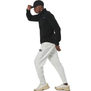 Ανδρικό Παντελόνι Φόρμας Body Action Men's Sport Gym Tech Joggers 023532-01 (White Off)