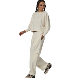 Γυναικείο Φούτερ Body Action Women's Modal Crop Sweatshirt 061527-01 (Salt Ecru)