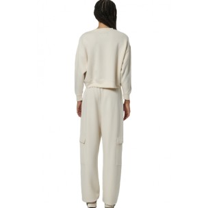 Γυναικείο Φούτερ Body Action Women's Modal Crop Sweatshirt 061527-01 (Salt Ecru)
