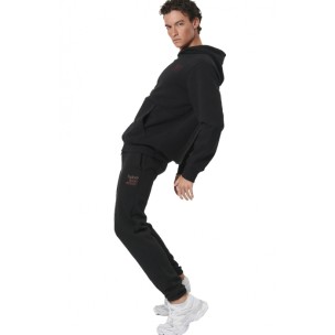 Ανδρικό Φούτερ με Κουκούλα Body Action Men's Soft Fleece Hoodie 063514-01 (Black)