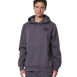 Ανδρικό Φούτερ με Κουκούλα Body Action Men's Soft Fleece Hoodie -01 (Boulevard Grey)