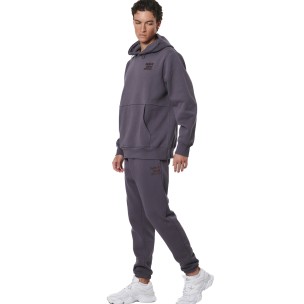Ανδρικό Φούτερ με Κουκούλα Body Action Men's Soft Fleece Hoodie 063514-01 (Boulevard Grey)