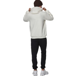 Ανδρικό Φούτερ με Κουκούλα Body Action Men's Serpa Fleece Hoodie 063516-01 (Arctic Wolf Ecru)