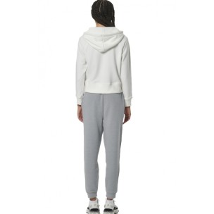 Γυναικεία Ζακέτα με Κουκούλα Body Action Women's Zip Through Hoodie 071522-01 (Star White)