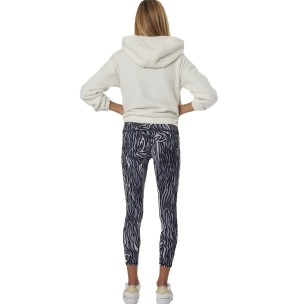 Γυναικεία Ζακέτα με Κουκούλα Body Action Women's Full Zip Sherpa Fleece Hoodie 071523-01 (Arctic Wolf Ecru)